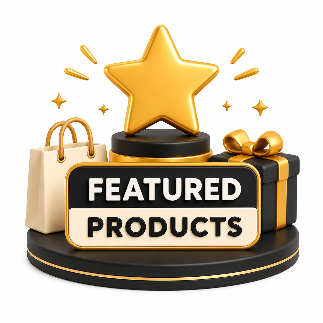 Featured Products list Tags