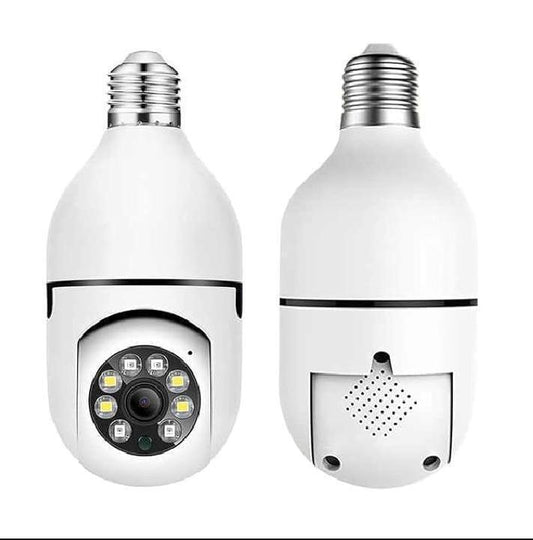 360 View Security Camera White ABS Plastic