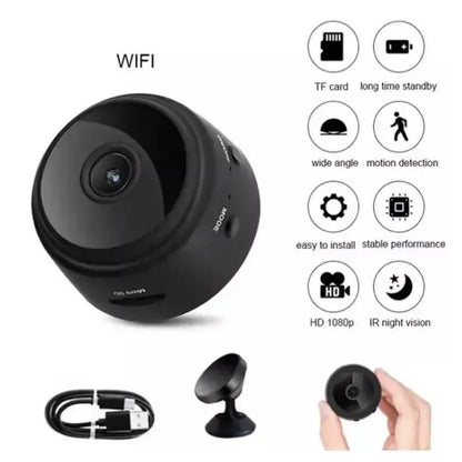 Mini Wifi Camera HD 1080P Night Vision Mobile Monitor