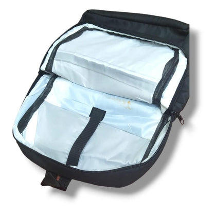 Black Laptop Bag Korean Design Waterproof Durable